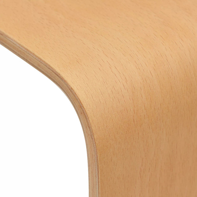 Toilettenhocker Lackiertes Holz Natur