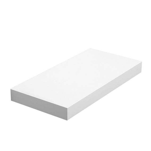 Wandregal MDF / Spanplatte Schweberegal Weiss von Songmics