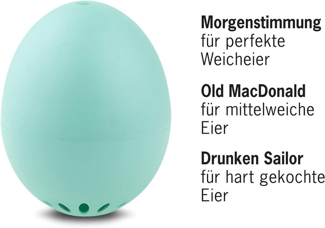 Singende Eieruhr Classic türkis