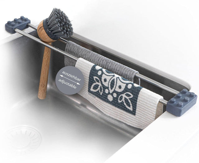 drip.line Spültuchhalter mit Nopen oben grau