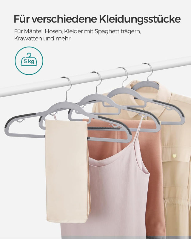 Kleiderbügel 30er Set Kunststoff Platzsparend