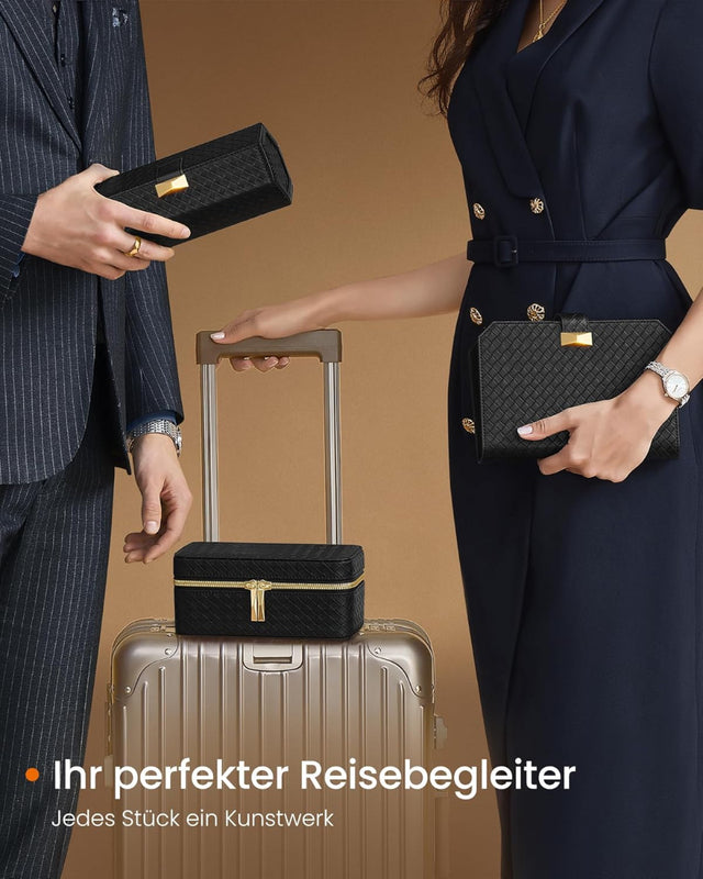 Uhren Aufbewahrung Box für 3 Uhren Hexagon