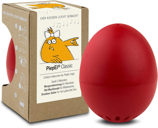 Singende Eieruhr Classic rot