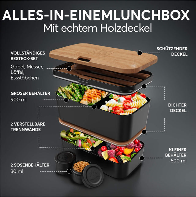 Nestable L Cherry Black Nestable