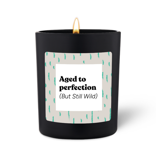 Duftkerze Schwarz Woody Aged to perfection