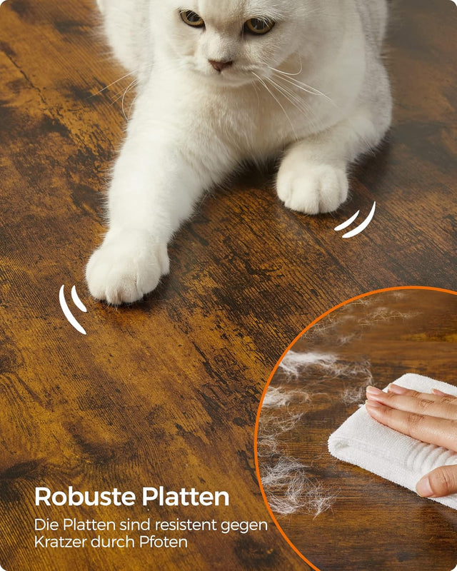 Kratzbaum mit Höhle und Liegeflächen vintagebraun