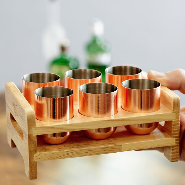 Shotgläser 6er-Set Rosegold