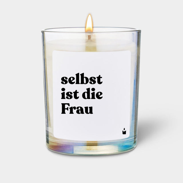 Duftkerze Rainbow Flowery Selbst ist die Frau