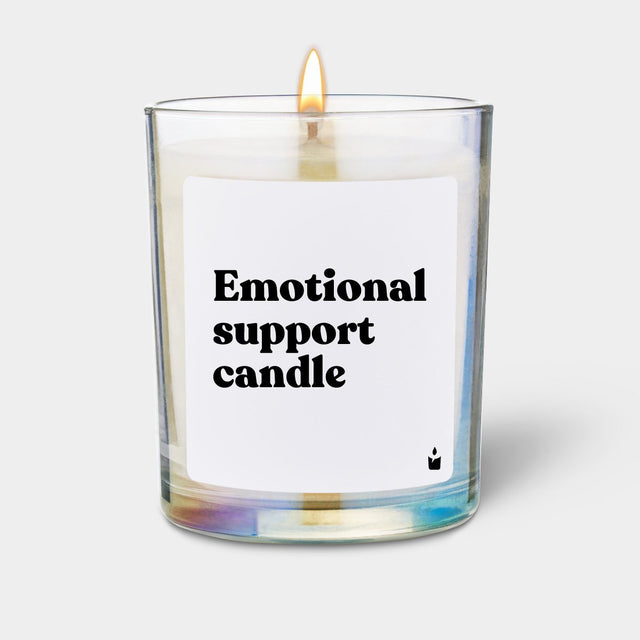 Duftkerze Rainbow Woody Emotional support candle von ChattyCandles