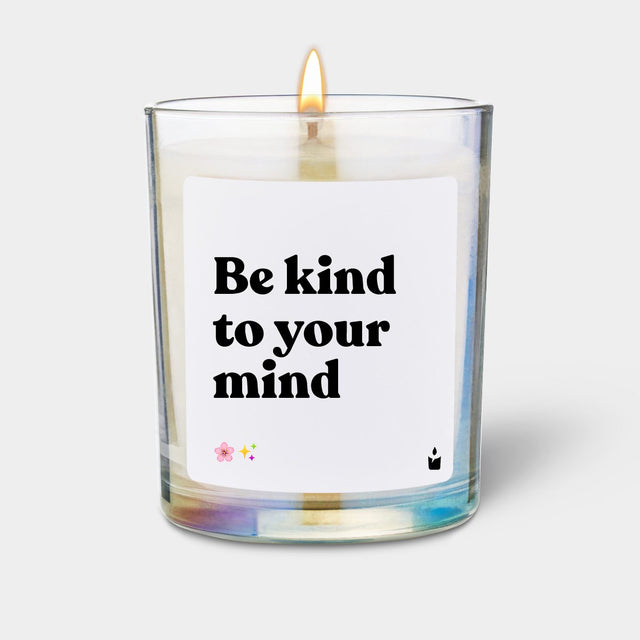 Duftkerze Rainbow Woody Be kind to your mind von guteszeug.ch