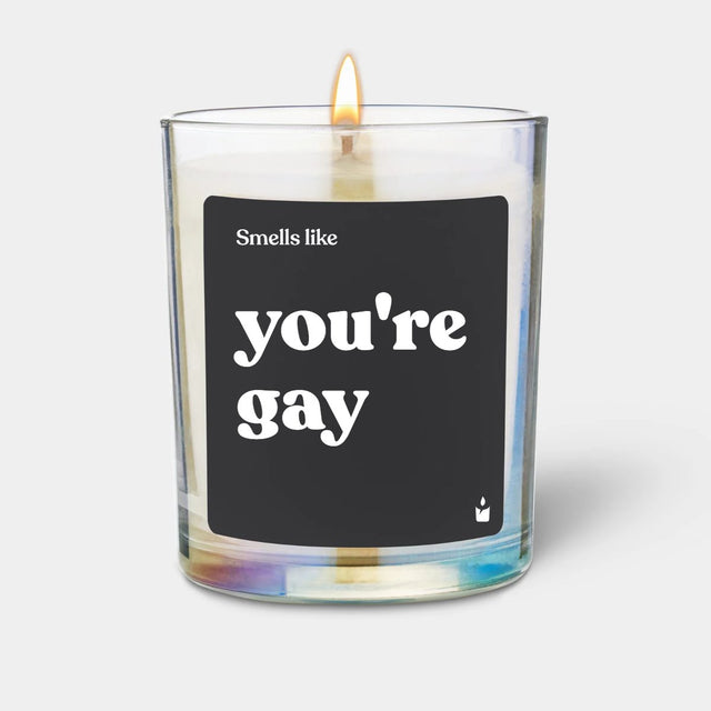 Duftkerze Rainbow Woody Smells like you're gay