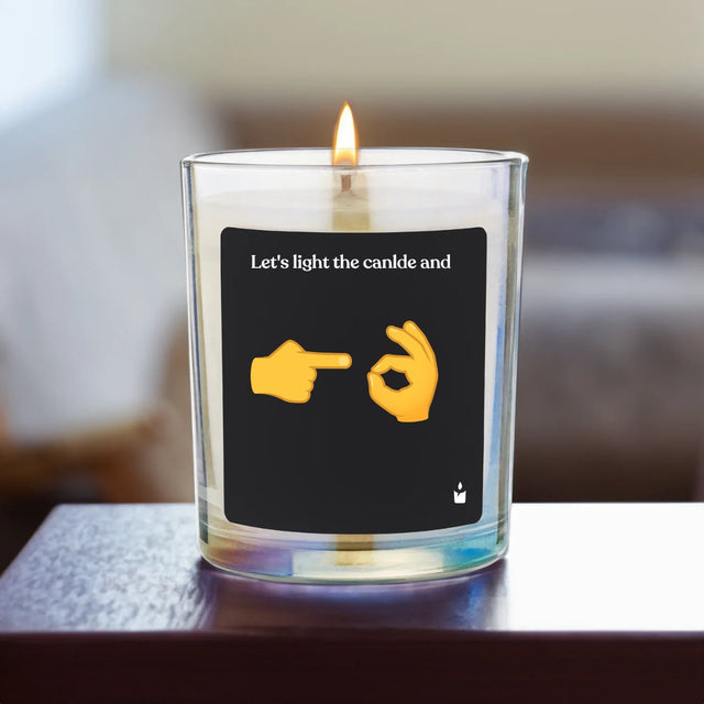 Duftkerze Flowery Let's light this candle and…