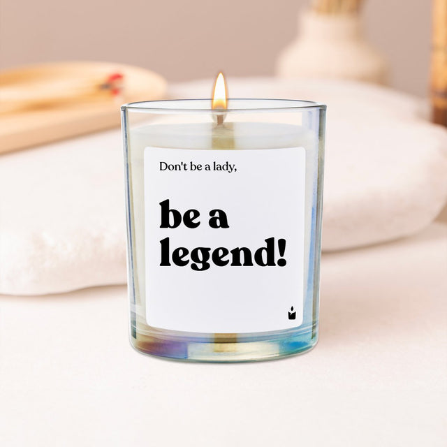 Duftkerze Rainbow Flowery be a legend!