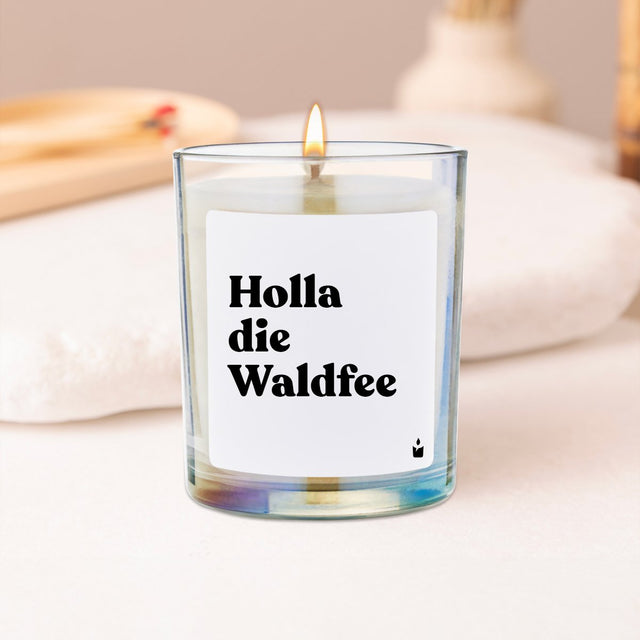 Duftkerze Rainbow Woody Holla die Waldfee