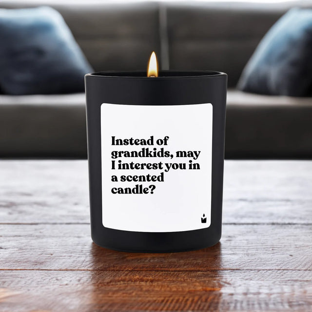 Duftkerze Flowery Instead of grandkids, may I interest you in a scented candle?