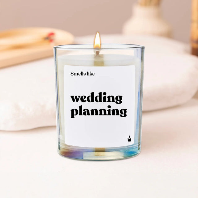 Duftkerze Flowery Smells like wedding planning