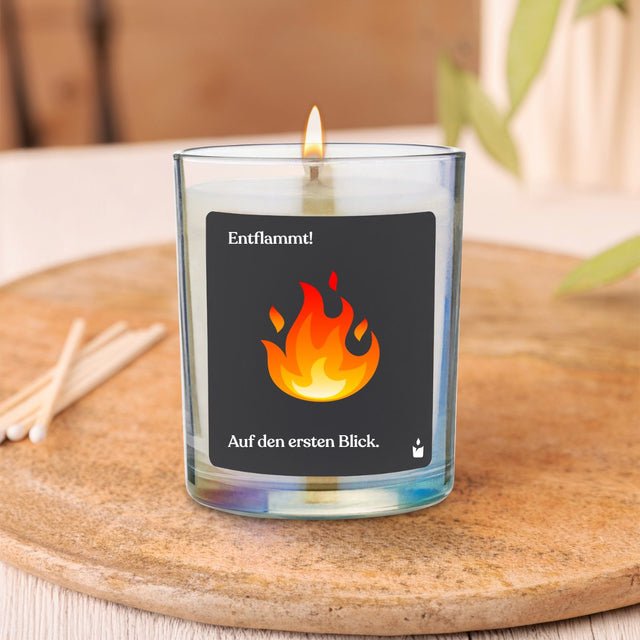 Duftkerze Rainbow Flowery Entflammt! Auf den ersten Blick.