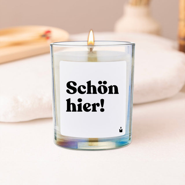 Duftkerze Rainbow Woody Schön hier!