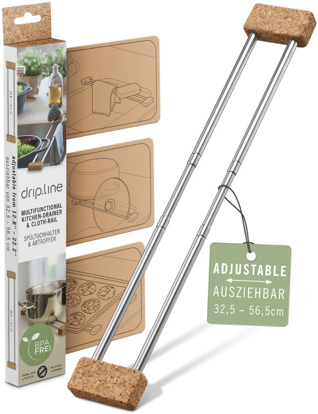drip.line Spültuchhalter Kork