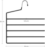 Hosenbügel Mehrfach Bügel Platzsparend 4er Set