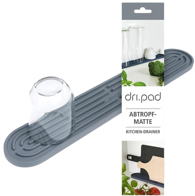 dri.pad Abtropfmatte grau