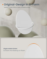 Garderobenhaken Kleiderhaken 4er Set Weiss