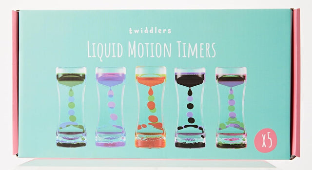 Spielzeug Flüssige Sanduhr 5 Stück