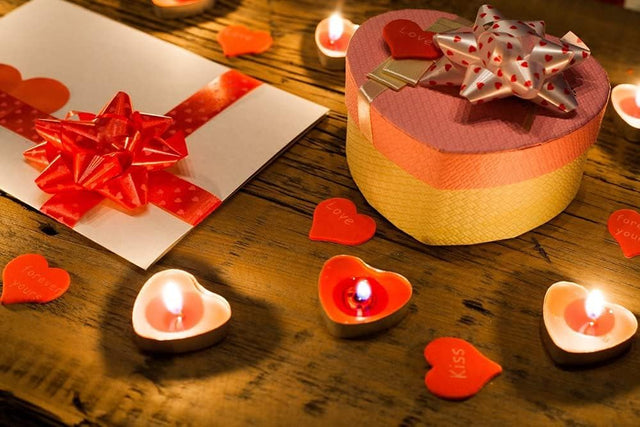 Rechaudkerze Herz Rauchfrei 50 Stück