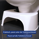 Toilettenhocker Blau