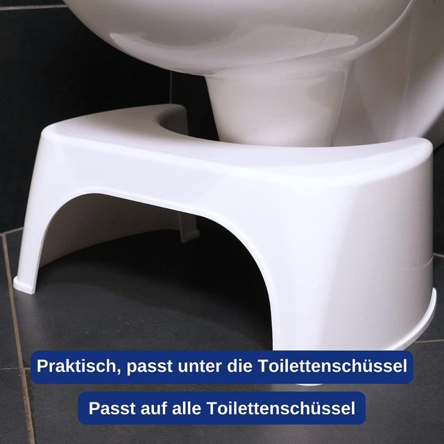 Toilettenhocker Schwarz