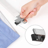 Hosenbügel Holz verstellbare Klammern 8er Set