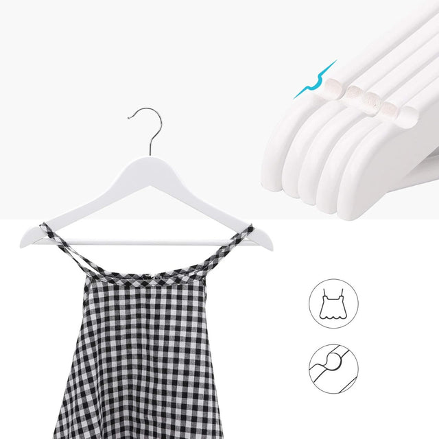 Kinderkleiderbügel 20er Set rutschfester Hosensteg