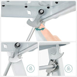 Trittleiter Klappleiter mit 2 Stufen einfach zu verstauen