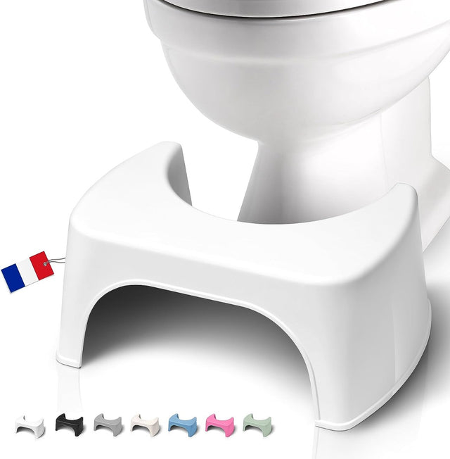 Toilettenhocker Grau