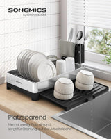 Abtropfgestell mit Utensilienhalter Abtropfständer