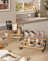 Gewürzregal Küchenregal Küchen-Organizer 2er Set