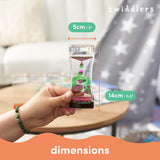 Flüssige Sanduhr Liquid Motion Timer pink grün