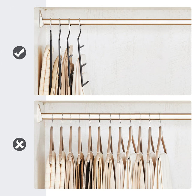 Hosenbügel Mehrfach Bügel Platzsparend 4er Set