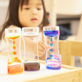 Spielzeug Flüssige Sanduhr 5 Stück