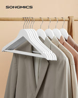 Kleiderbügel Holz 20er Set Rutschfest