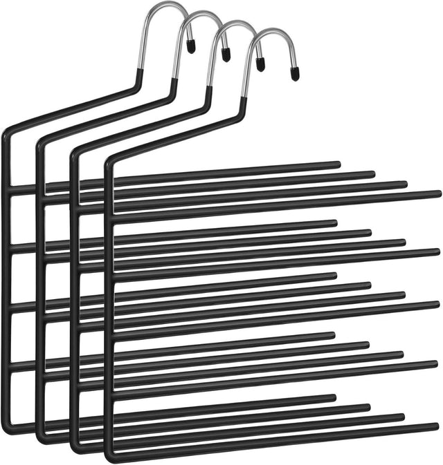 Hosenbügel Mehrfach Bügel Platzsparend 4er Set