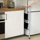 Trittleiter Klappleiter mit 2 Stufen einfach zu verstauen