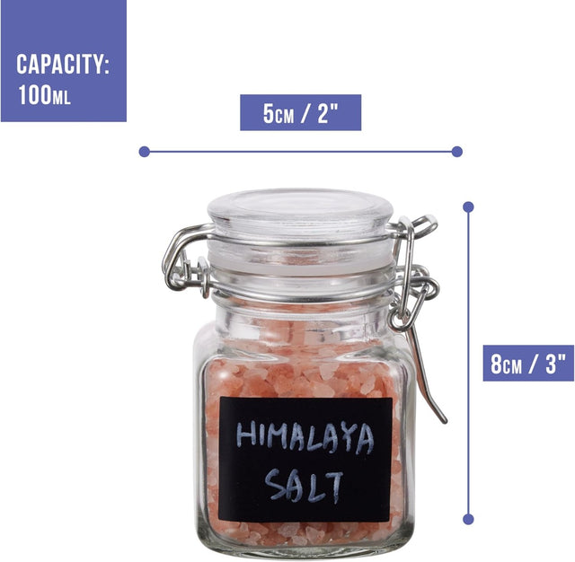Gewürzgläser mit Deckel 12 Stück