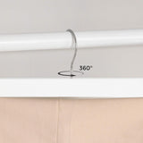 Hosenbügel Holz verstellbare Klammern 8er Set