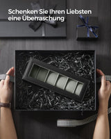 Uhren Aufbewahrung Box für 6 Uhren Schwarz