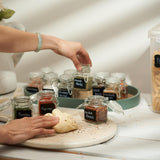 Gewürzgläser mit Deckel 12 Stück