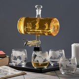 Whisky Gläser & Dekanter Schiff