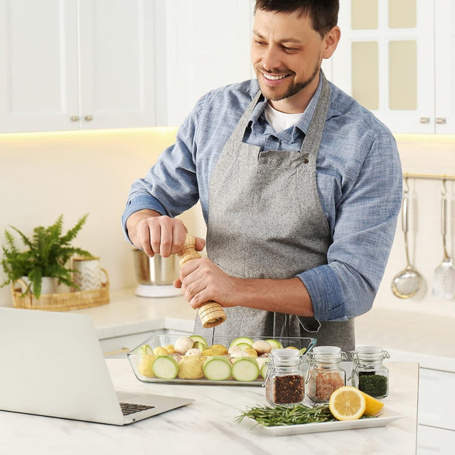 Gewürzgläser mit Deckel 12 Stück