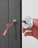 Schminktisch LED Spiegel Schubladen modern schwarz