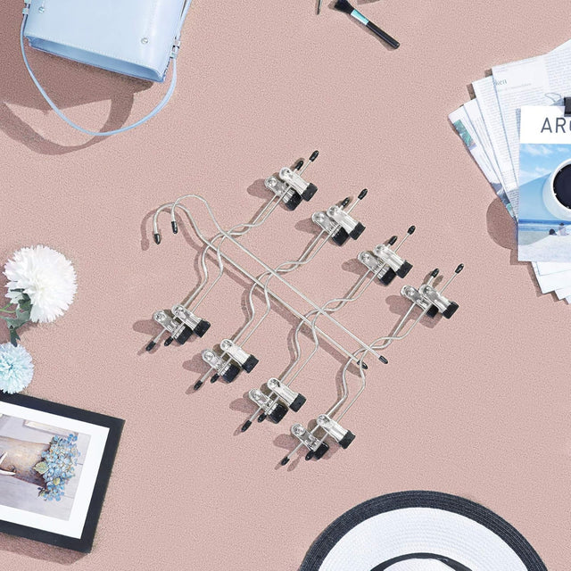 Hosenbügel Mehrfach-Rockbügel mit Clips 3er Set